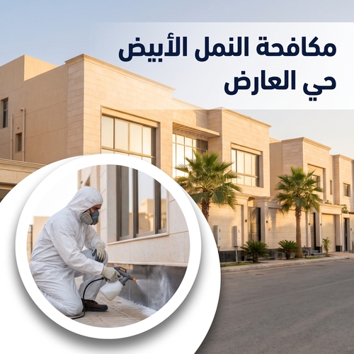 مكافحة النمل الابيض حي العارض